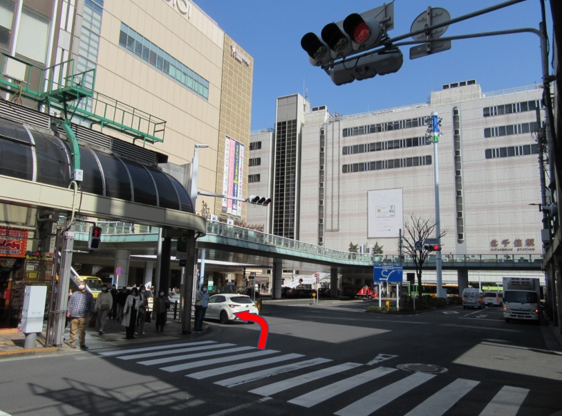 北千住駅前駐車場 アクセス