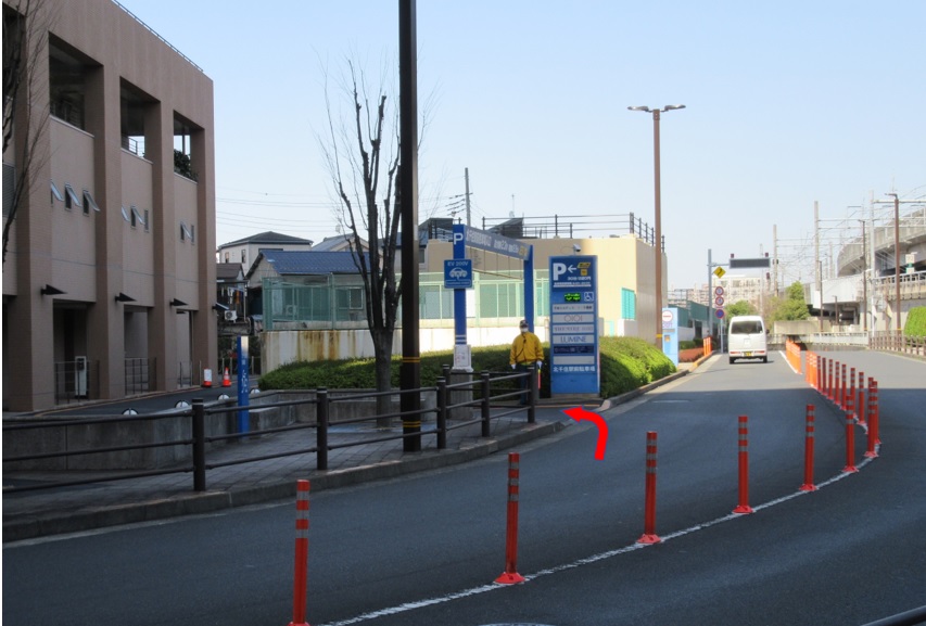 北千住駅前駐車場 アクセス